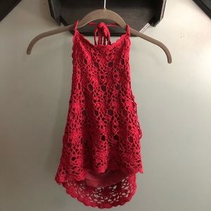 Knit Crochet Top